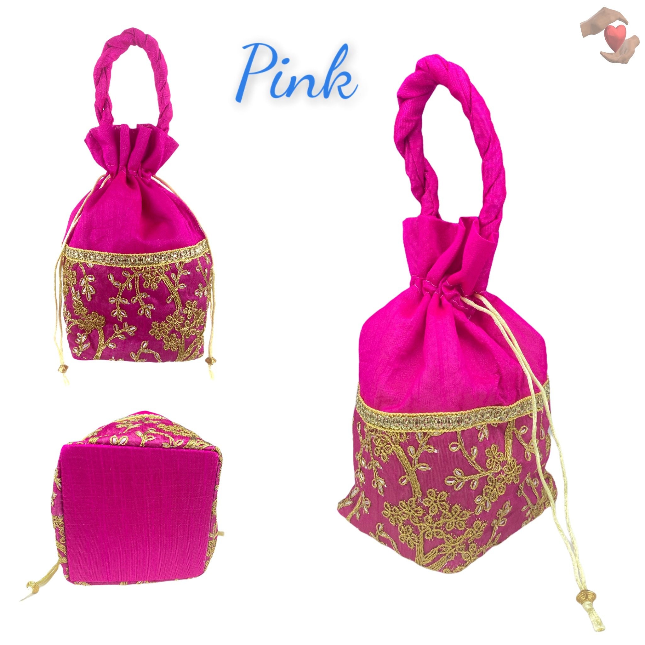 Indian Potli bags/ Pakistani Indian Arab Punjabi wedding favor Etsy