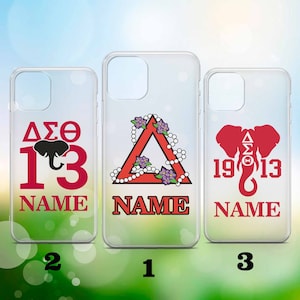 DST Personalized cover iPhone 16 Plus 15 Pro 14 Pro Max case iPhone 13 case Custom Soror iPhone 12 Mini 11 cover Galaxy S25 S24 S23 S22 case