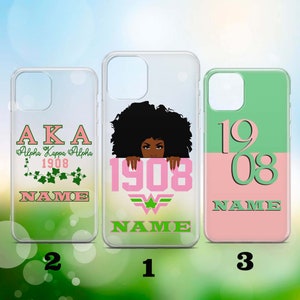 AKA Personalized iPhone 16 Pro 16e case iPhone 15 Pro Max 14 cover iPhone 13 Pro case iPhone 12 Mini 11 case Galaxy S25 Ultra S24 S23 case
