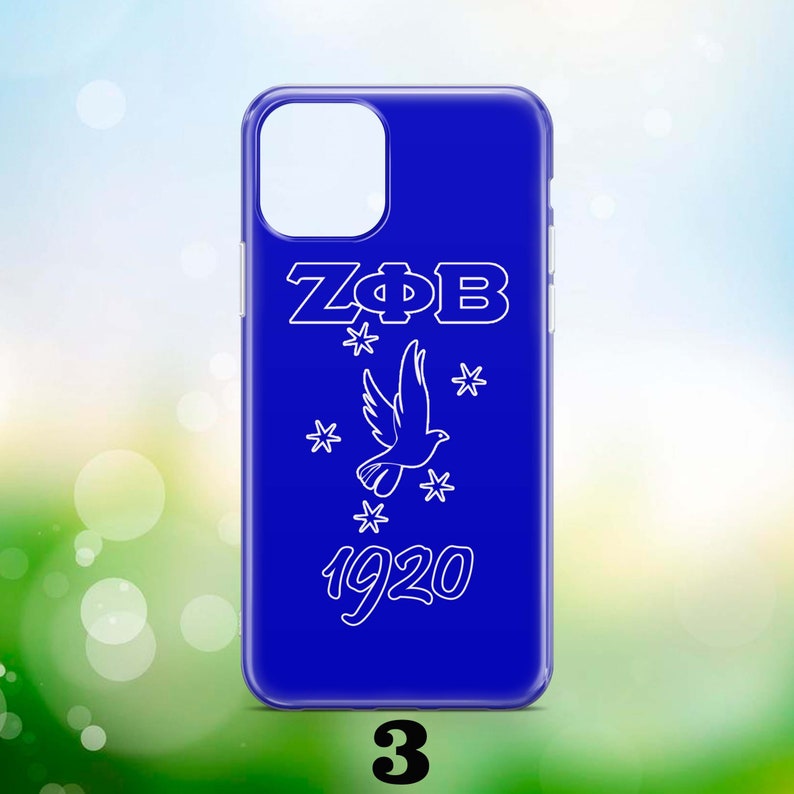 ZPB Sorority Silicone Phone Case, iPhone & Galaxy 3