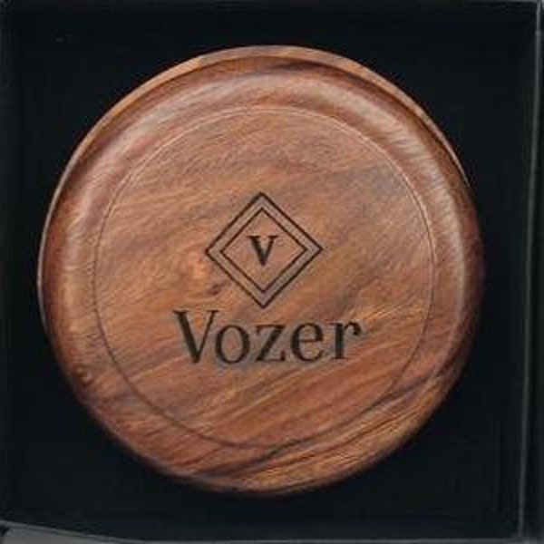 Quality Wood Soap & Shaving Lathering Bowl With Embosed Lid