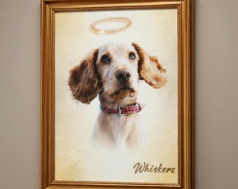 Custom Royal Cat Portrait Duchess Queen Victorian Art Personalized Christmas Gift Canvas