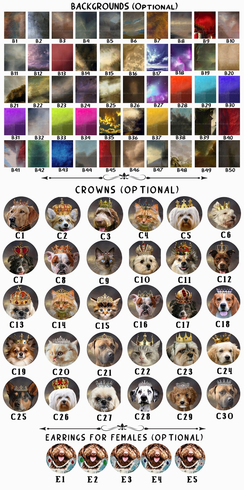 Custom Pet Portraits Pet Portrait From Photo Pet Portrait Etsy