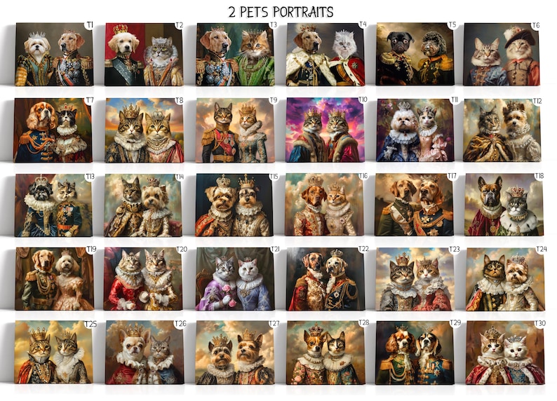 PrimeDesignArts, 2 pet portrait, custom pet art, pet duo portrait, personalized pet gifts, pet lover gift, unique pet keepsake, custom pet design, cat and dog duo, two pet artwork, pet portrait gift, Christmas pet gift, pet couple portrait