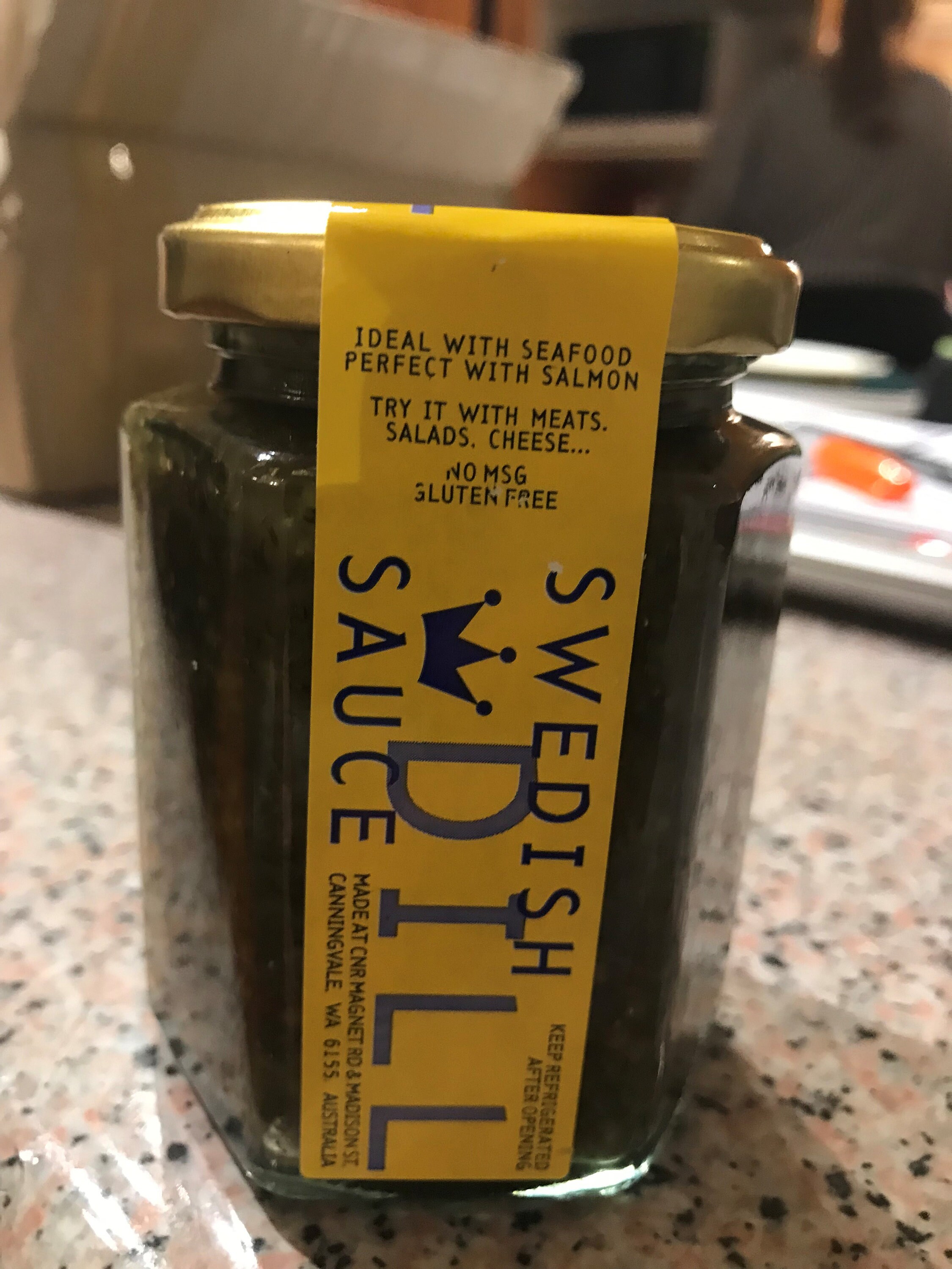 Swedish Dill Sauce 200g 6 jar purchase for USA customers Etsy