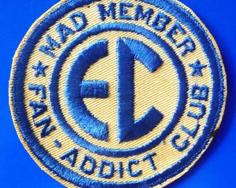 Toppa ricordo originale del Fan Addict Club dei membri Mad EC degli anni '50