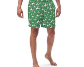 Soccer Collage Men 39 s Swim Trunks