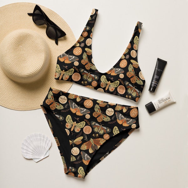 Hippie One Piece Bathing Suit Etsy