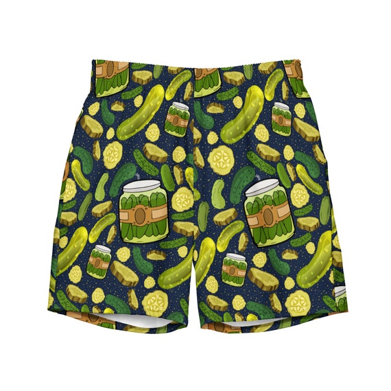 Pickle rick swim trunks sale