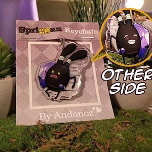 FFXIV Running Spriggan Keychain