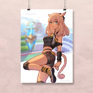 FFXIV Crystalline Conflict Miqo&#39;te