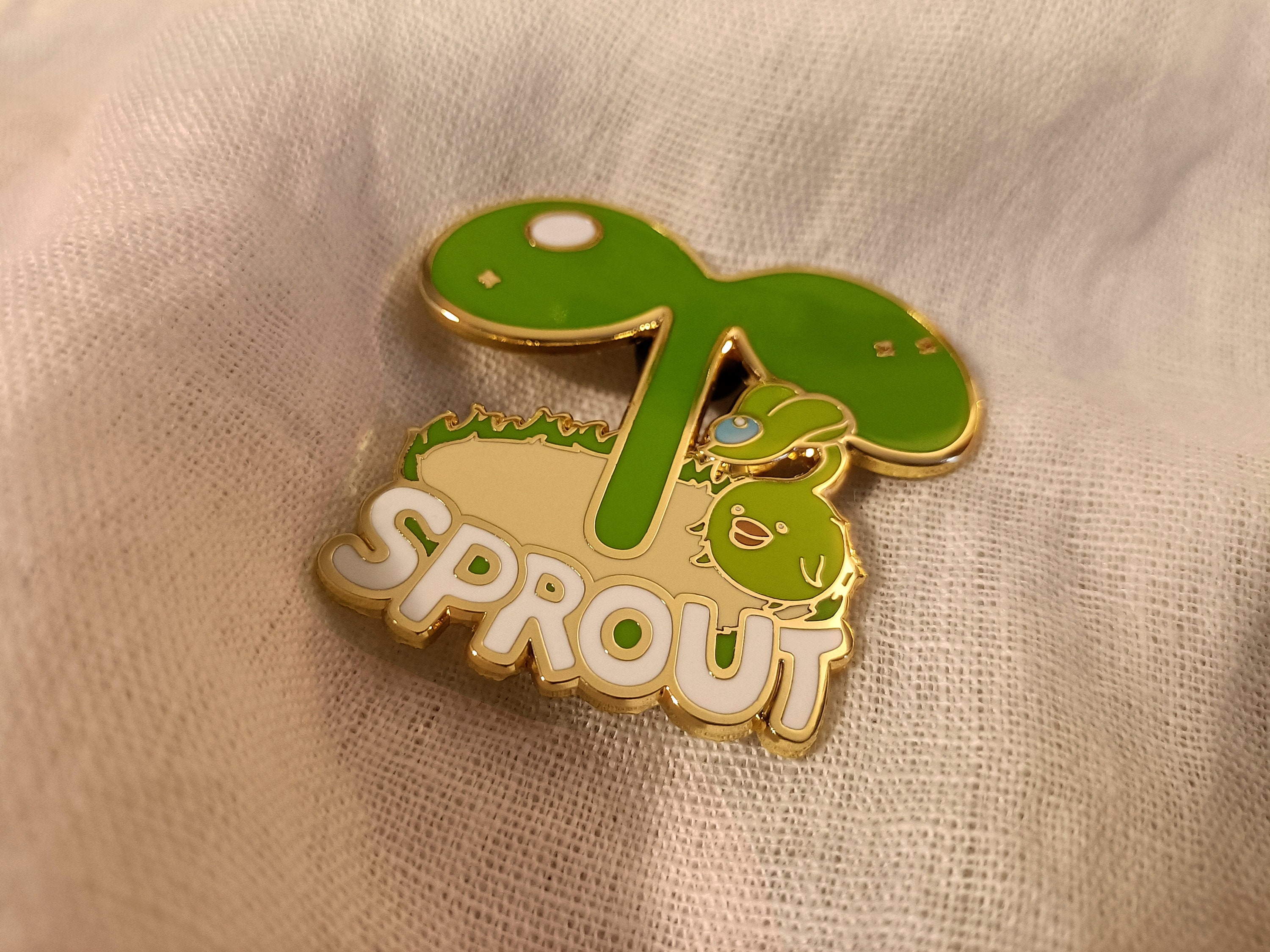 Sprout Pin Rave Final Fantasy XIV Sprout Enamel Pin - Etsy