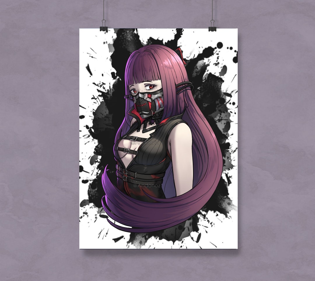 Code Vein: Mask Art Print - Etsy