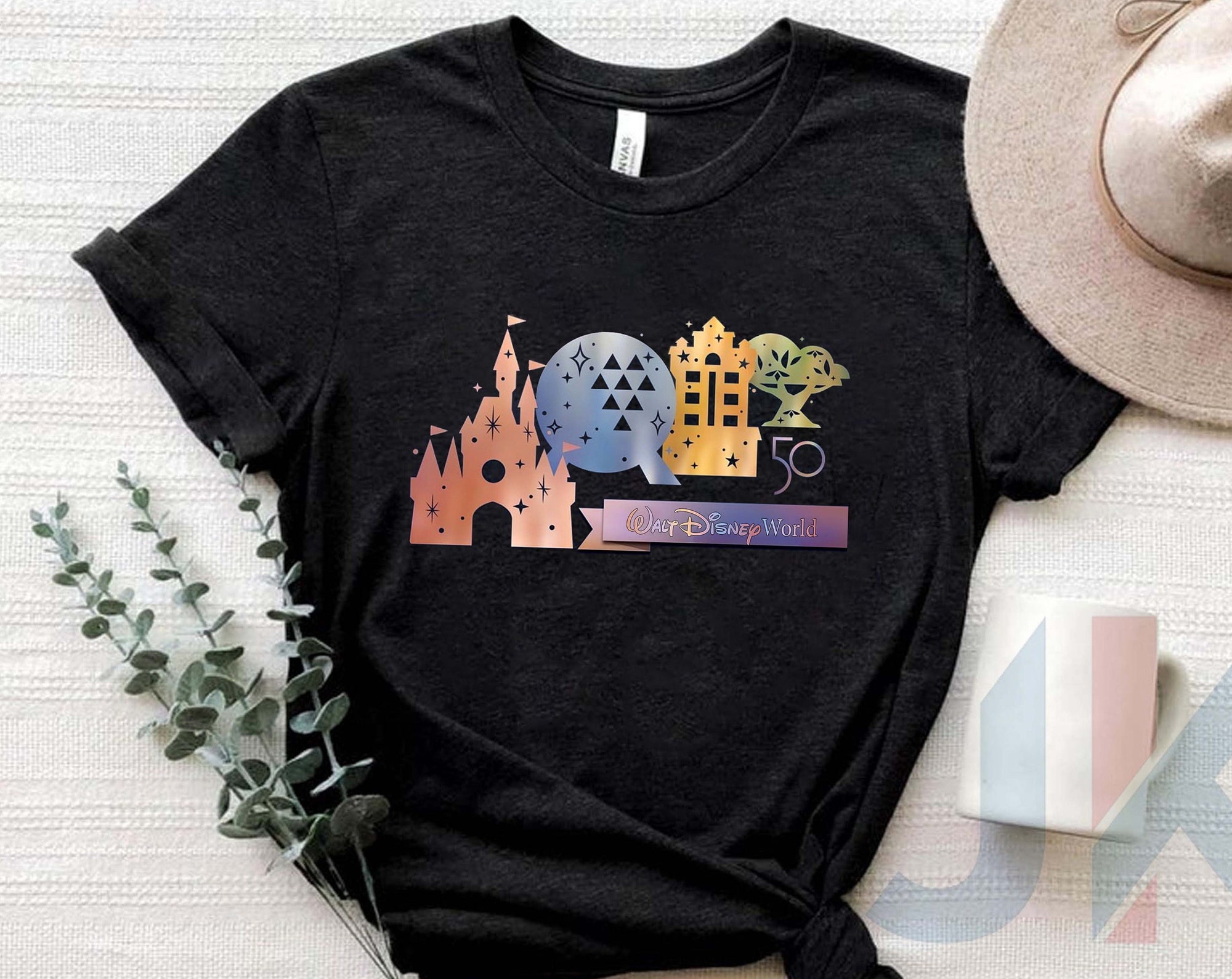 Walt Disney World 50th Anniversary Magic Kingdom T-Shirt Walt Disney World 50th Anniversary Magic Kingdom T-Shirt