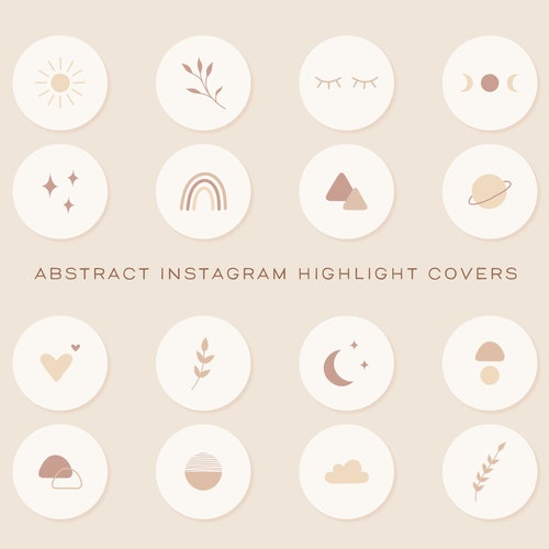 Boho Instagram Highlight Covers Instagram Story Highlight - Etsy