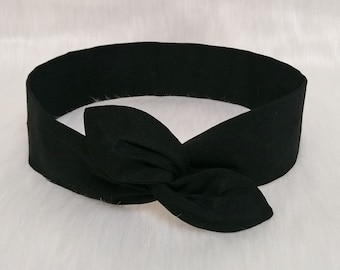 bandeau noir cheveux
