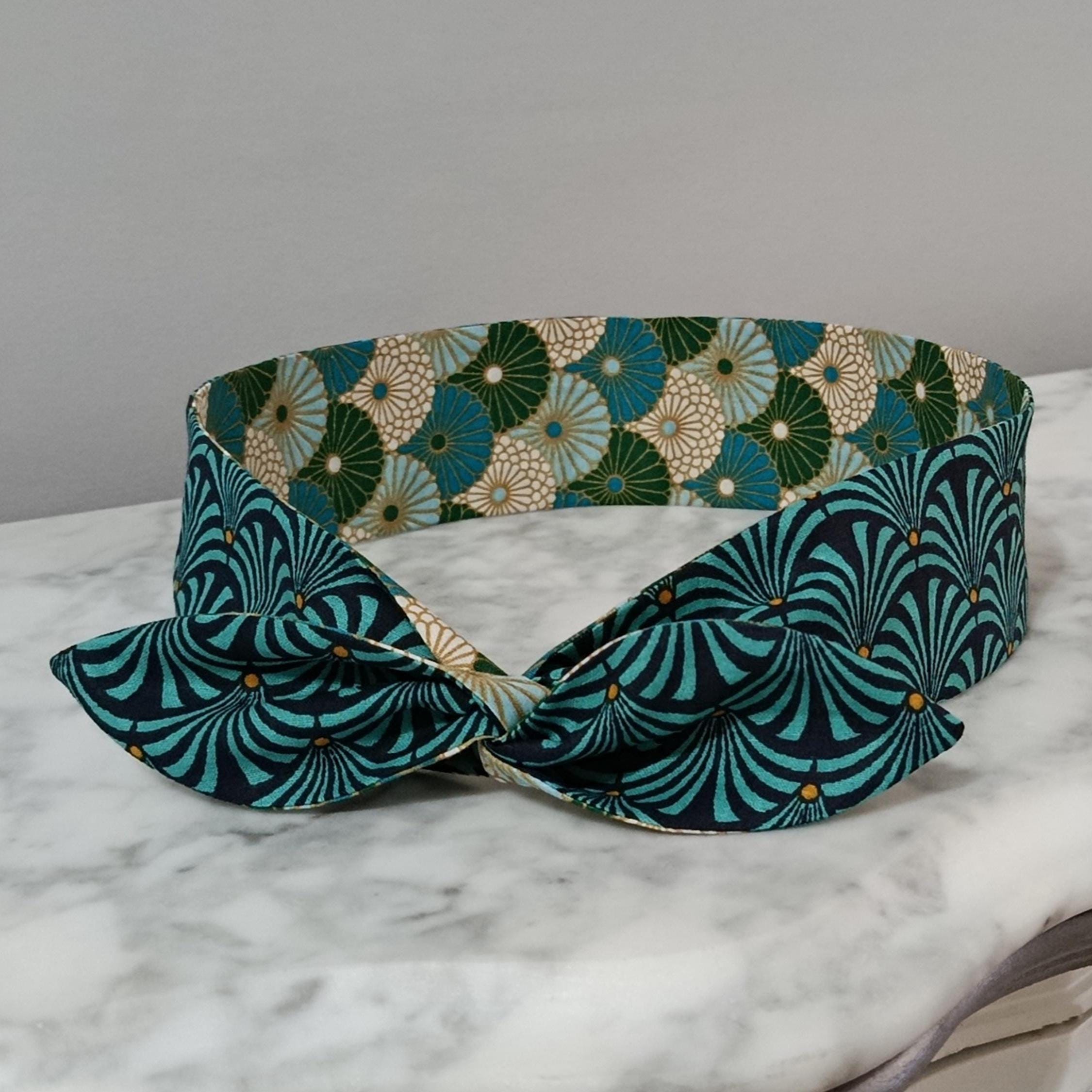 Haarband Für Damen – Weiches Criss-Cross-Design Mit Flamingo-Muster – Dehnbar & Bequem