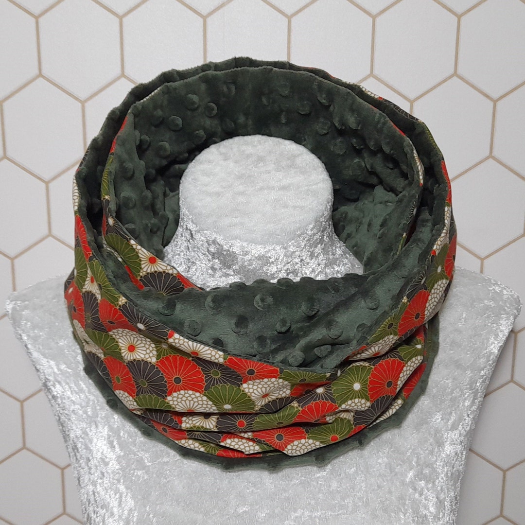 Women's Fleece Snood - Bee Garden