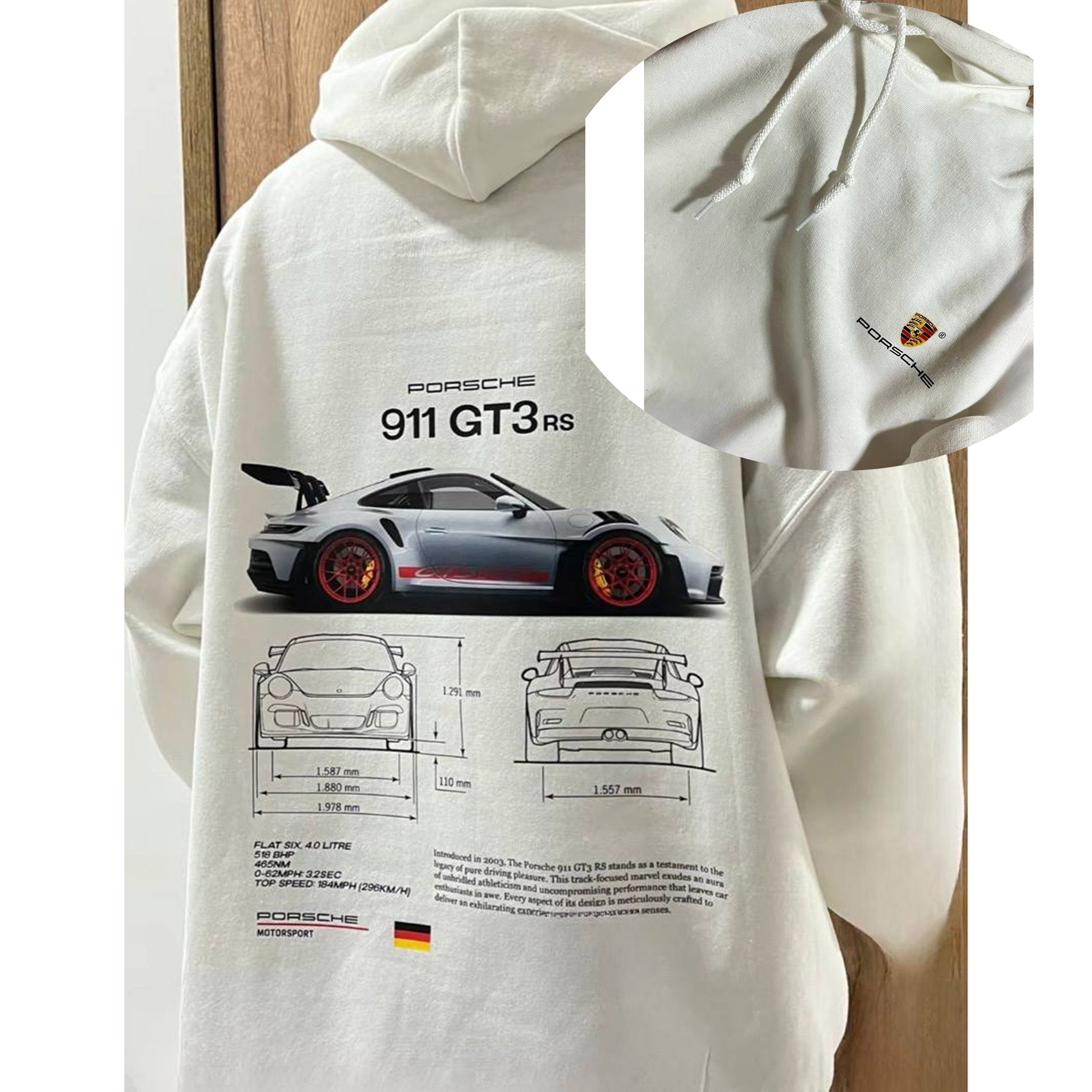 Porsche 911 Aufkleber - T-shirt