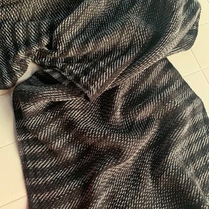 Black Shadow Variegated Handwoven Scarf