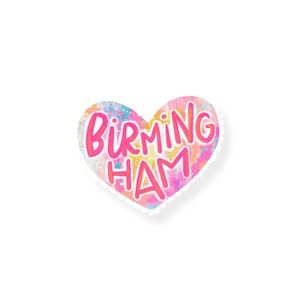 Birmingham Heart Sticker