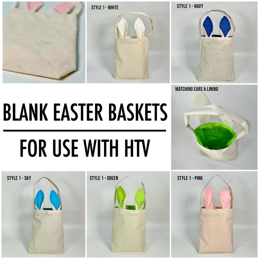 Blank Easter Baskets, Ready to Ship Etsy