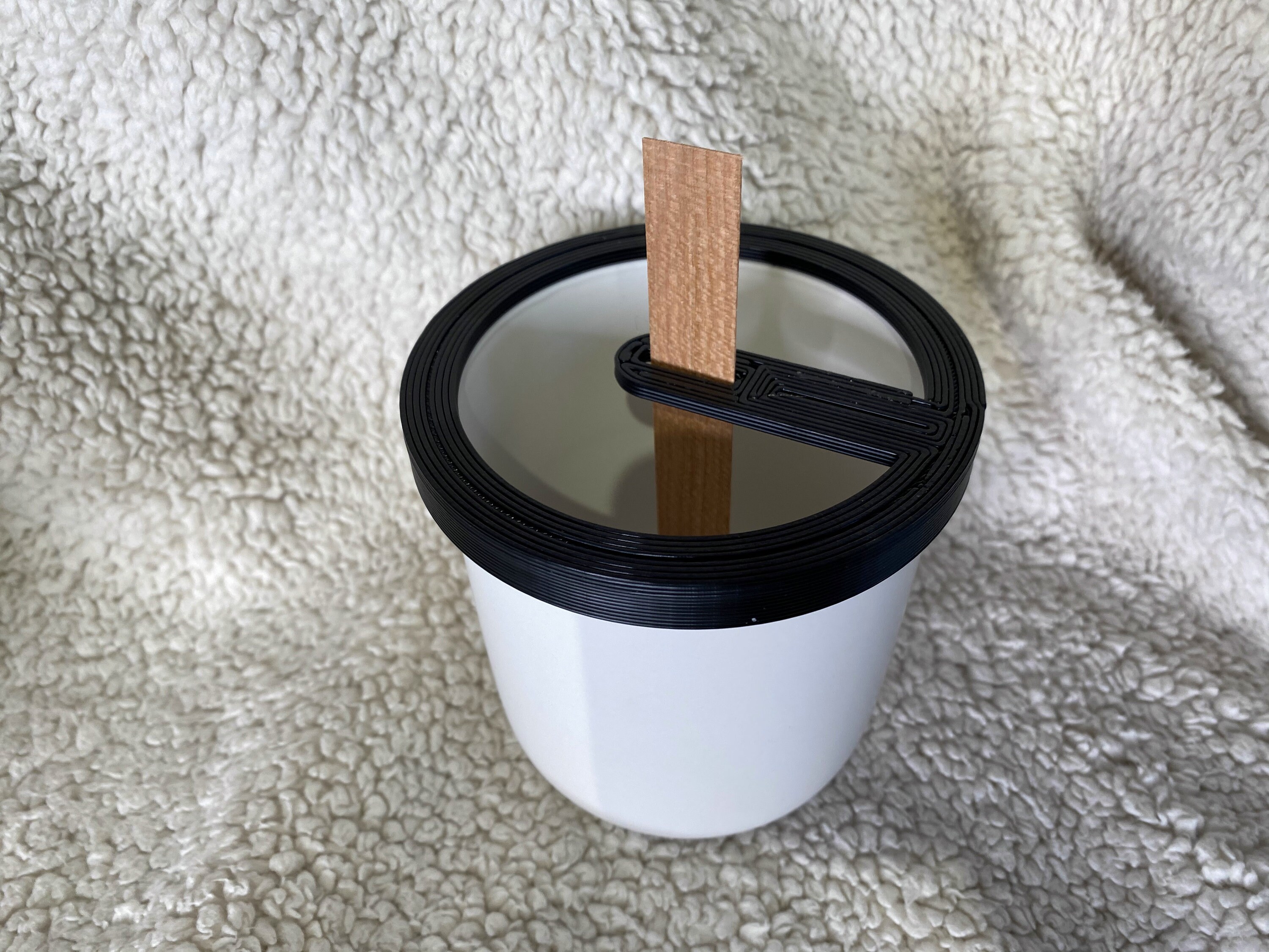 Custom Wooden or Cotton Wick Holder & Centering Tool for Etsy