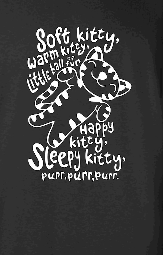 Big bang theory soft kitty t shirt cheap