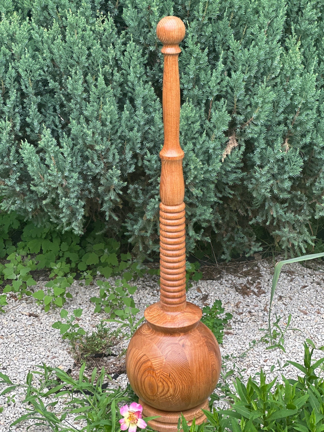 Buy TAGDA RAHO Hanuman Gada Mudgar (6kg) | Natural Wooden Indian Clubs
