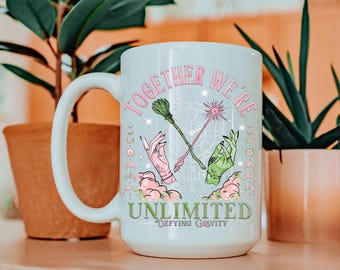 Blond, was ist dieses Gefühl, böse inspirierte bunte Tassen (11 Unzen oder 15 Unzen - hellgrün, grün und rosa); Wicked Merch; Unverfälschte Abscheu
