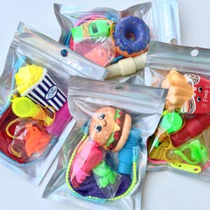 Birthday Party Squishy Favor Pack, Fidget Favors, Birthday Goody bag, Kids birthday Handout, Squishy pack, Kids Party fillers