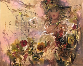 Pittura su tela / Pittura acrilica / Arte originale / Astratta