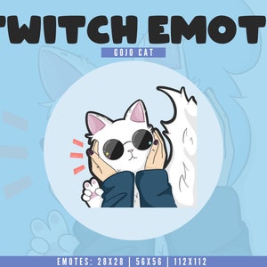Emote Twitch | Gato Gojo