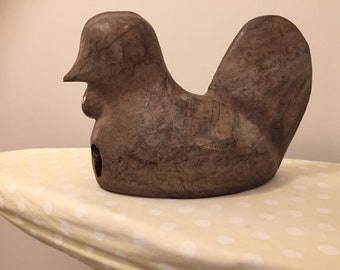 Hand Carved Wooden Bird