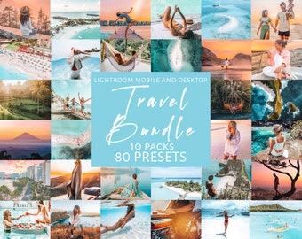 Travel Lightroom Presets – Mobile & Desktop Filters, Summer Photo Bundle