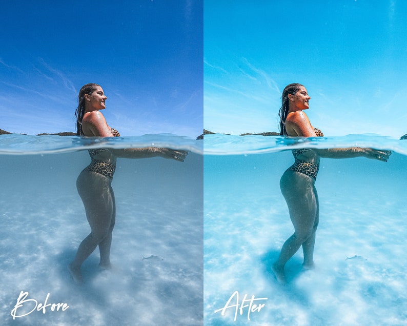 8 Underwater Photography Lightroom Presets for Mobile & Etsy