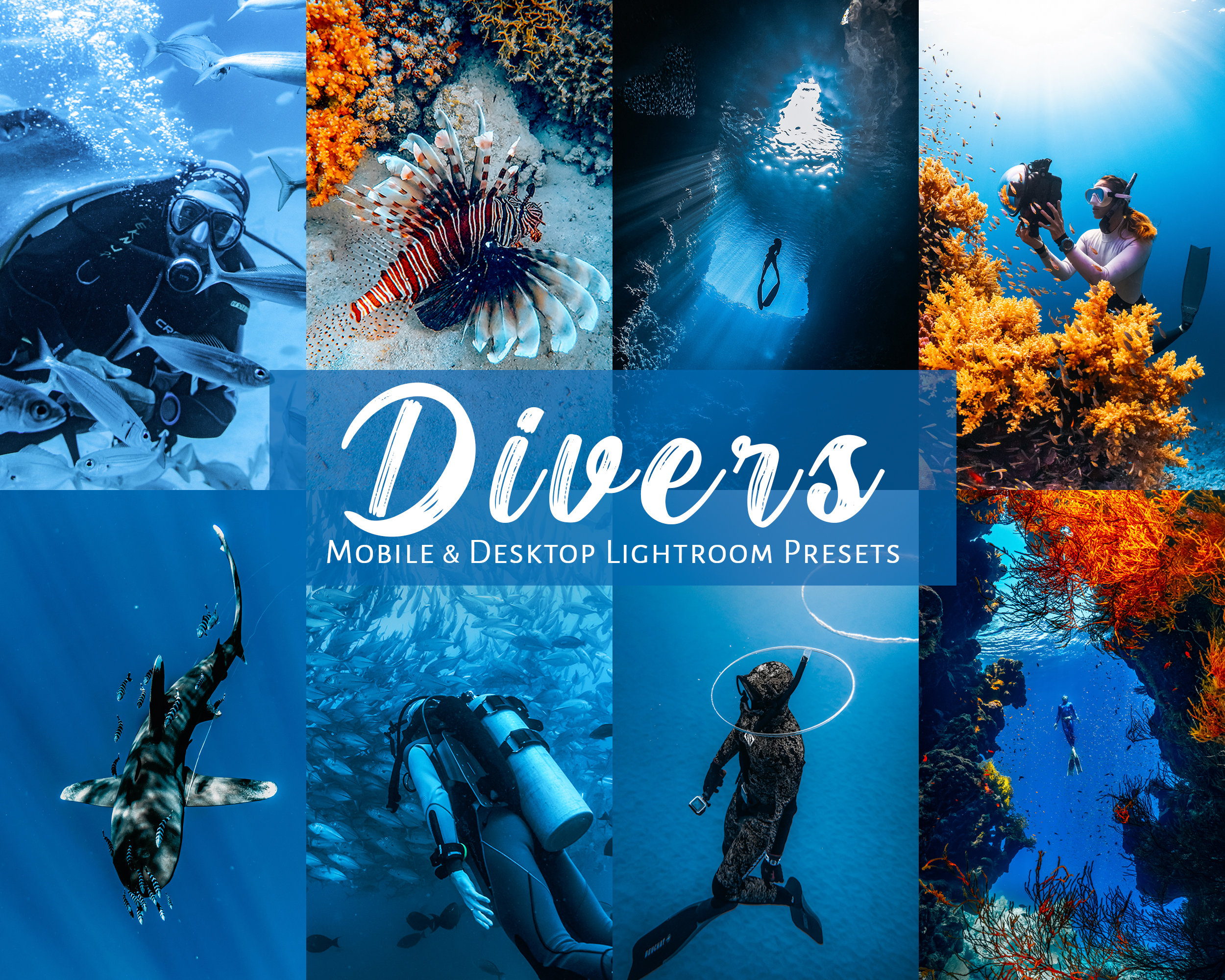 10 Underwater Diving Lightroom Presets for Mobile & Desktop, Underwater