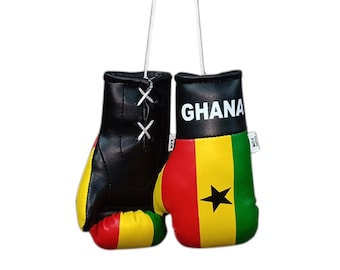Senegal Boxing Glove / Senegal Flag /  Mini Senegal Boxing Glove