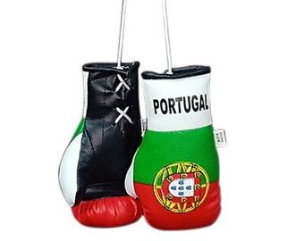Gant de boxe Portugal / Drapeau Portugal / Mini gant de boxe Portugal