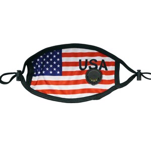 United States of America Masque / Masque facial avec poche filtre / Usa Flag
