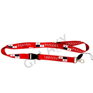 Panama Lanyard / Panama Flag Lanyard