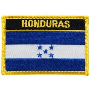 Honduras Patch / Honduras Flagge Patch / Eisen - auf oder nähen auf