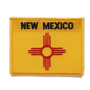 New Mexico Patch - Land of Enchantment, NM Badge 2.5 (Iron on) – Patch  Parlor