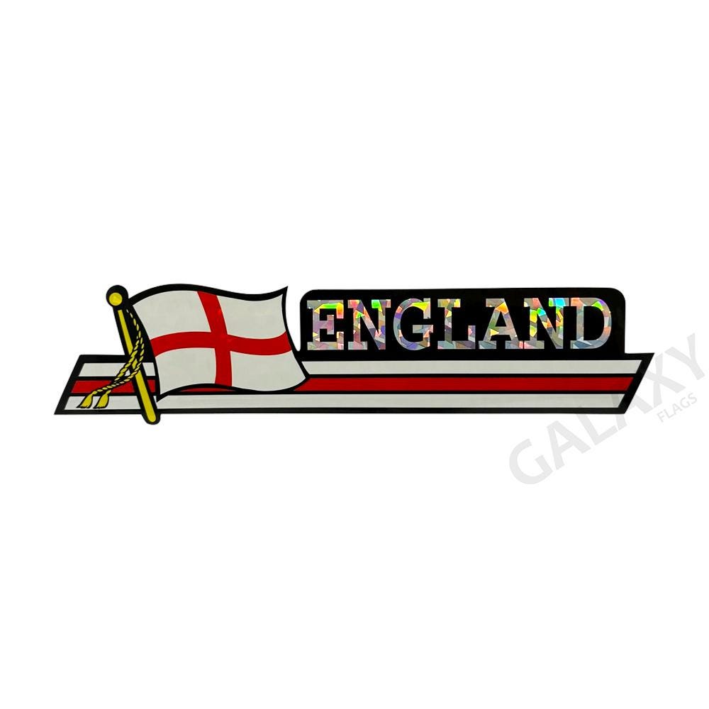 England Bumper Sticker / England Flag Sticker / 