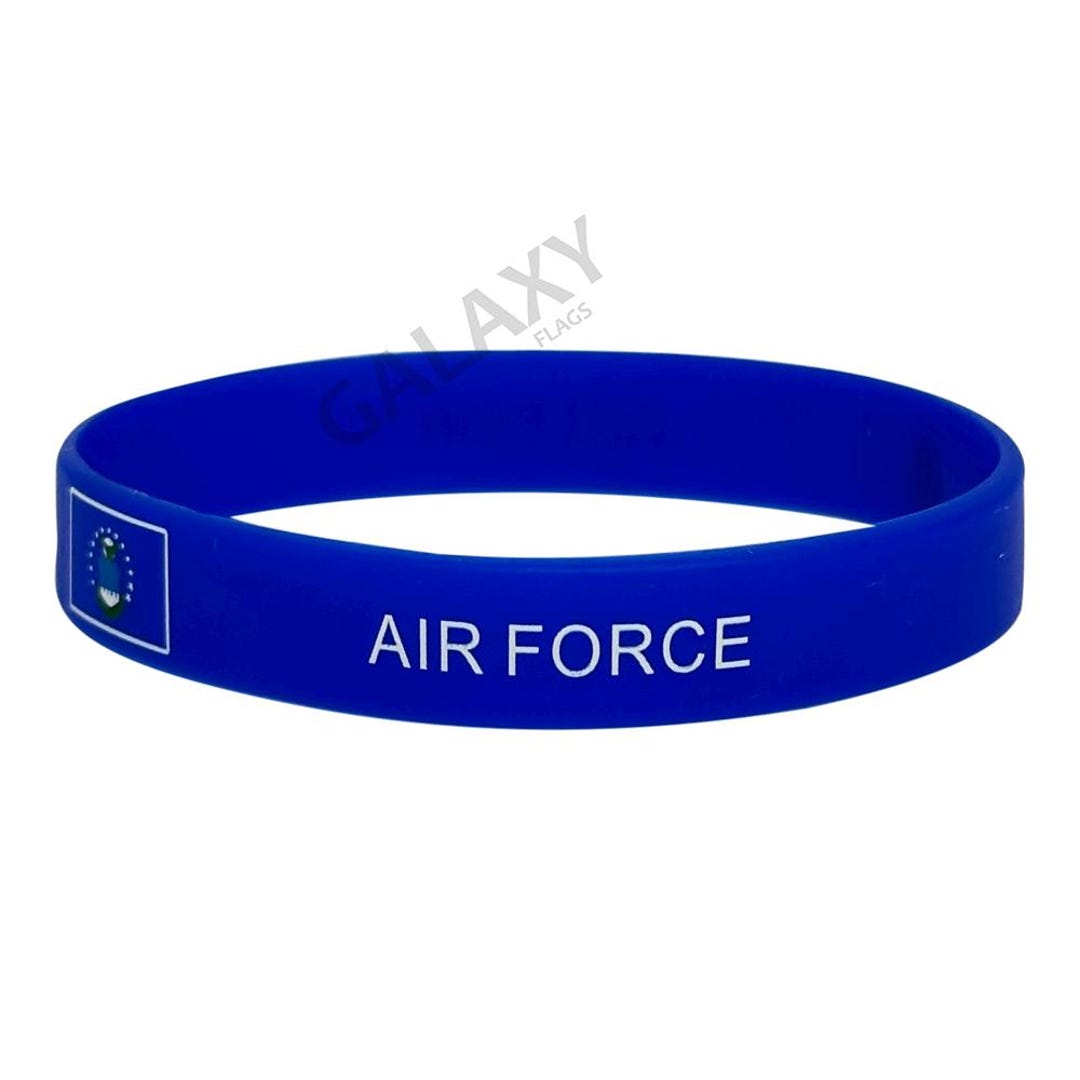 US Air Force Dog Tag Paracord Bracelet - Handmade By Heroes
