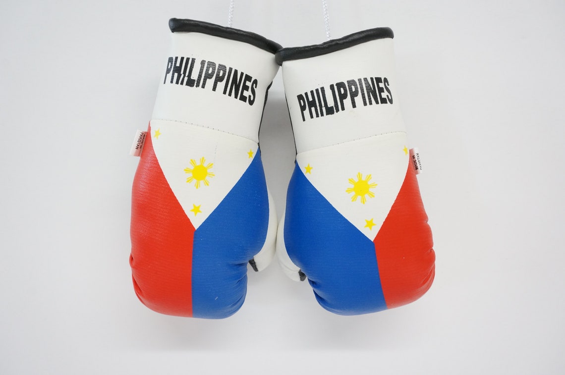 Philippines Boxing Glove / Philippines Flag / Mini Philippines Etsy