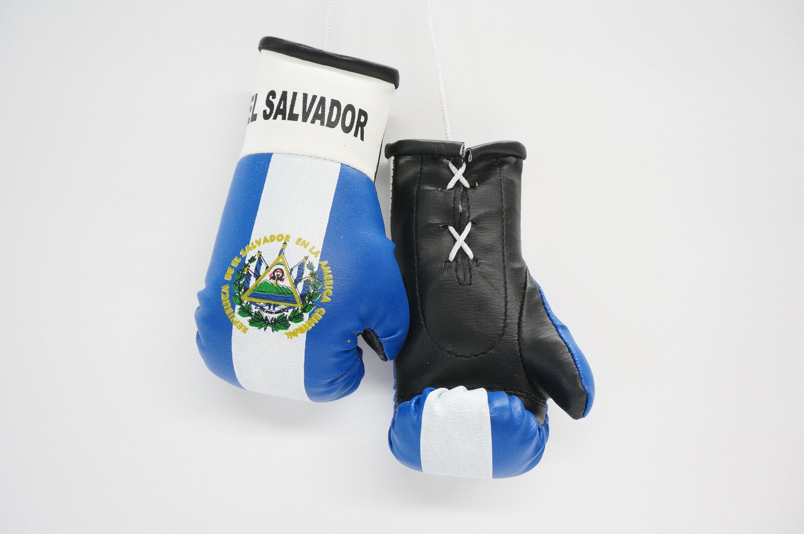 El Salvador Boxing Glove / El Salvador Flag / Mini El Etsy