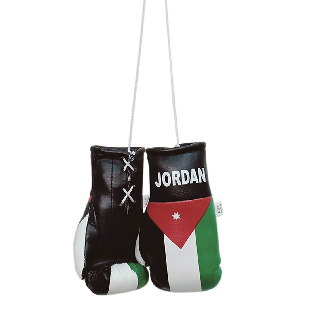 Guante boxeo Jordan / Bandera Jordania / Mini guante de - Etsy España