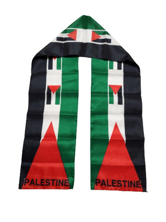 Echarpe Palestine / Drapeau Palestine / Hata Keffieh Palestine -  France