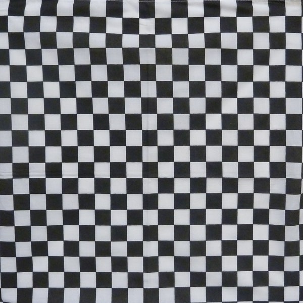 Checkered Bandana / Checkered Flag Bandana